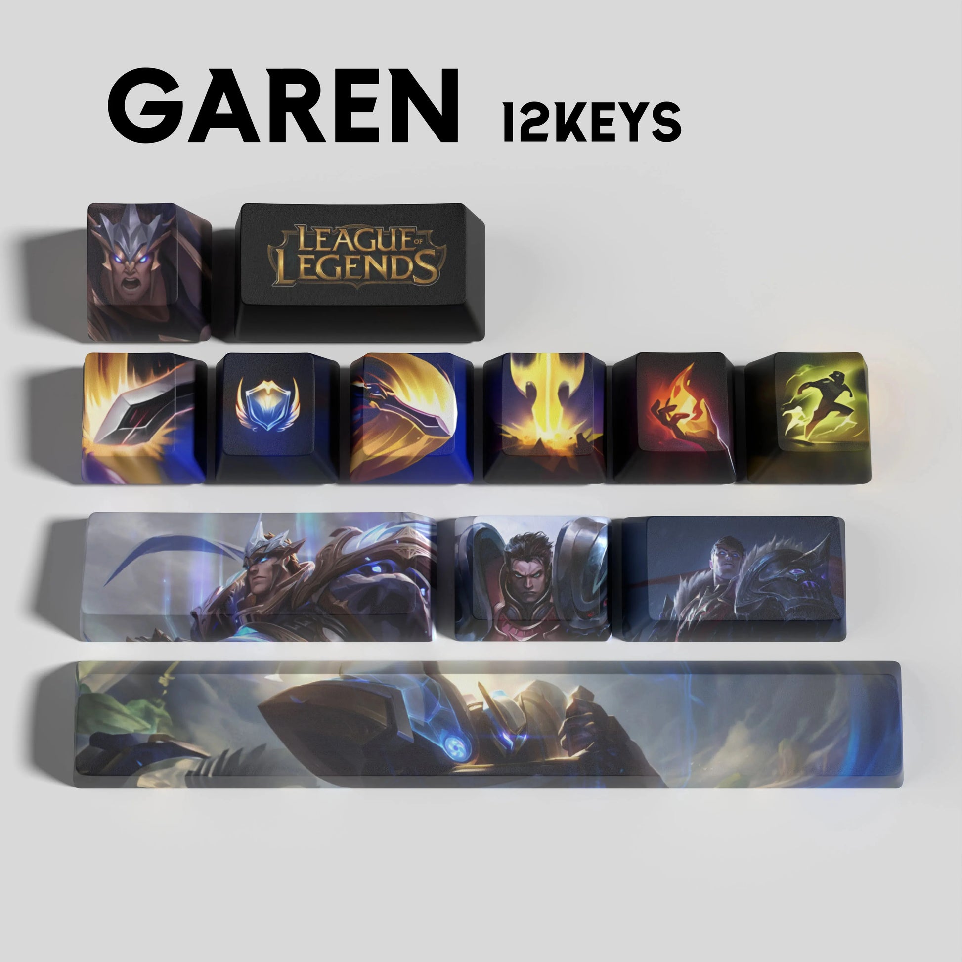 SPECIAL EDITION Fan-Made Garen KEYCAPS