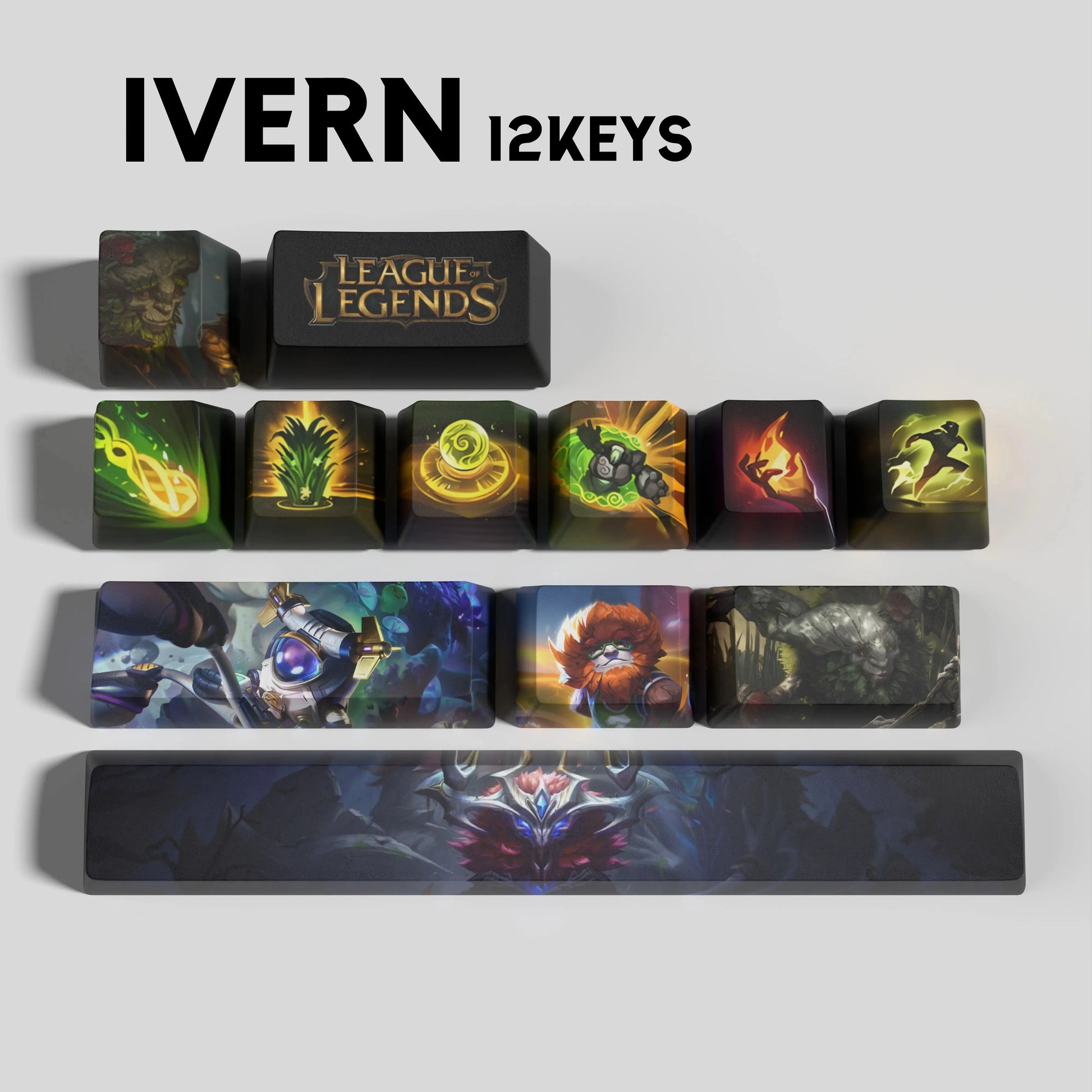 SPECIAL EDITION Fan-Made Ivern KEYCAPS