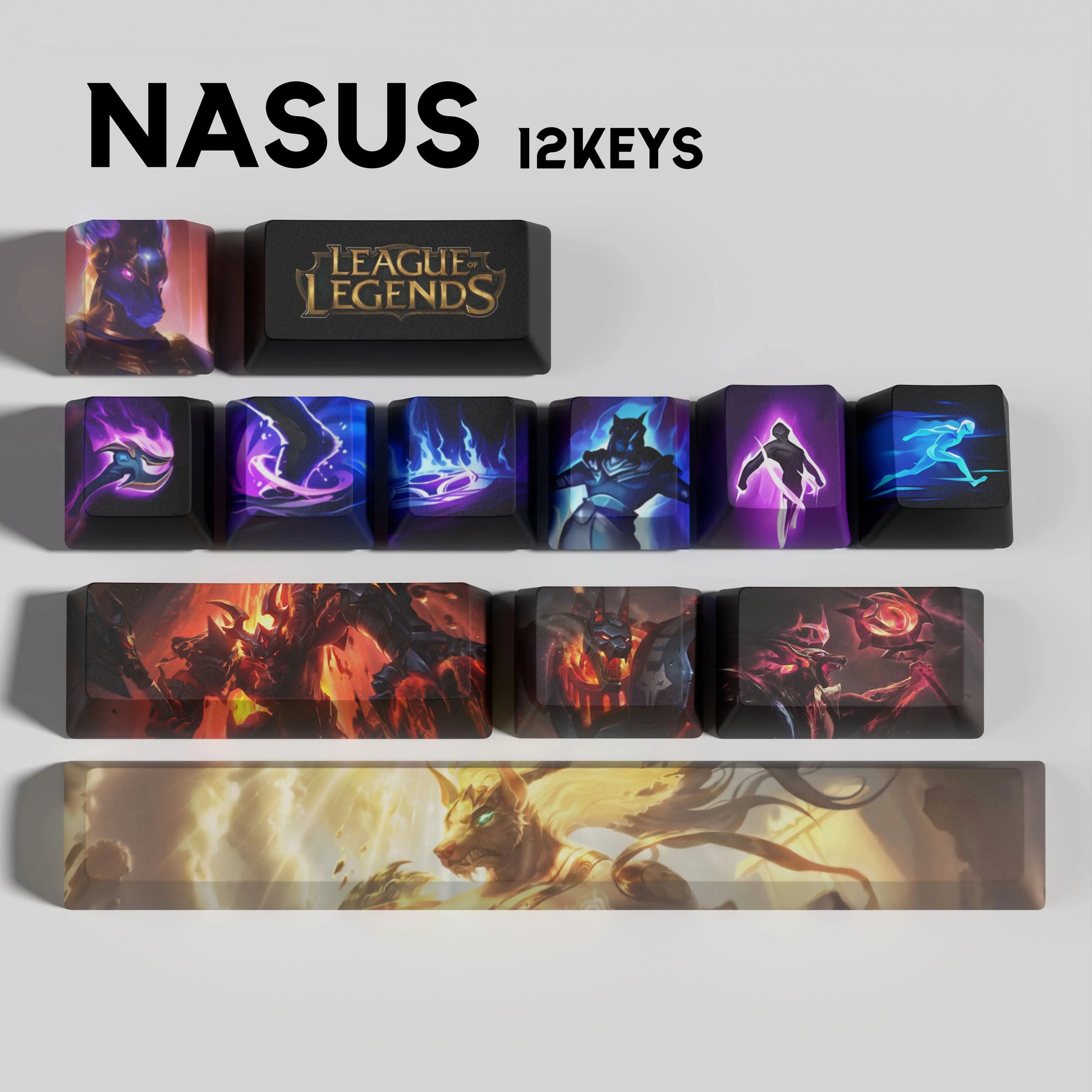 SPECIAL EDITION Fan-Made Nasus KEYCAPS