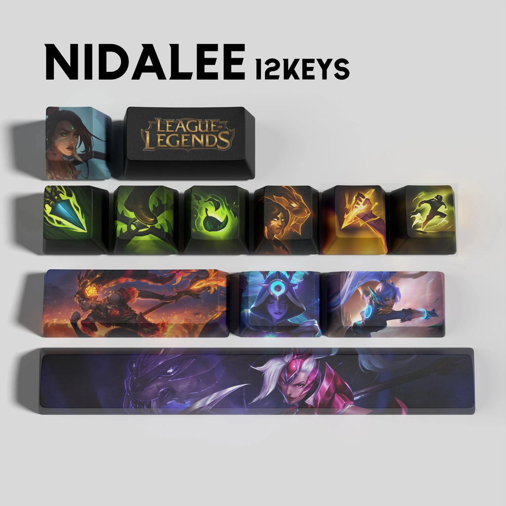 SPECIAL EDITION Fan-Made Nidalee KEYCAPS