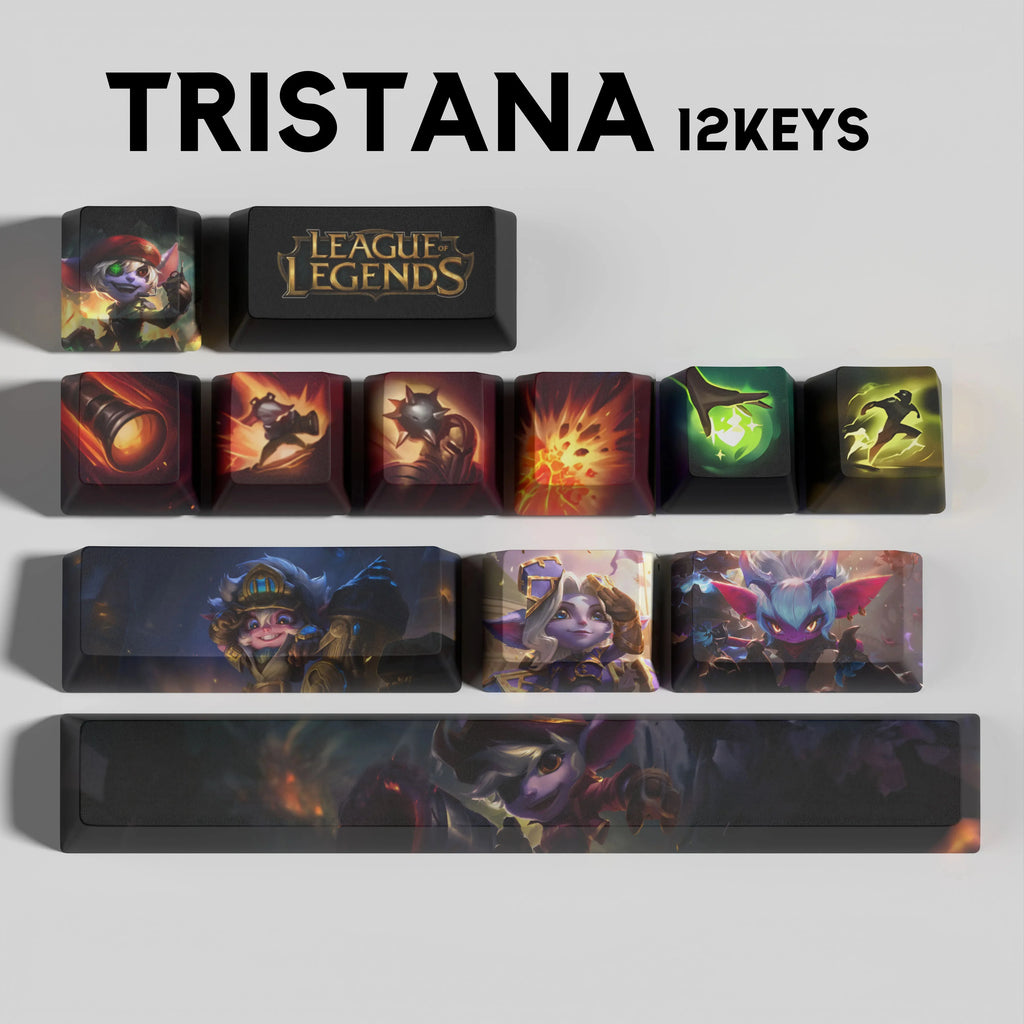 SPECIAL EDITION Fan-Made Tristana KEYCAPS