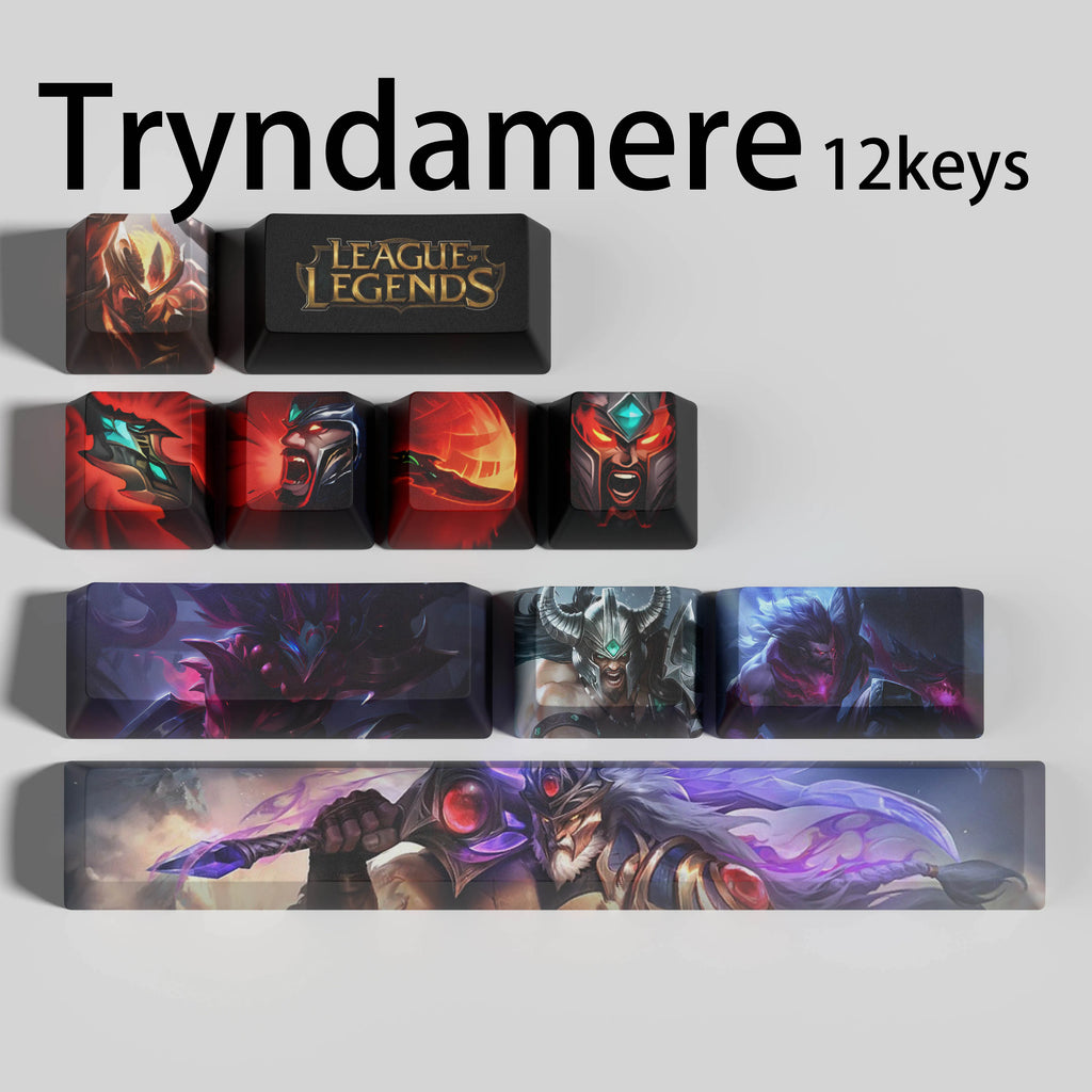 SPECIAL EDITION Fan-Made Tryndamare KEYCAPS