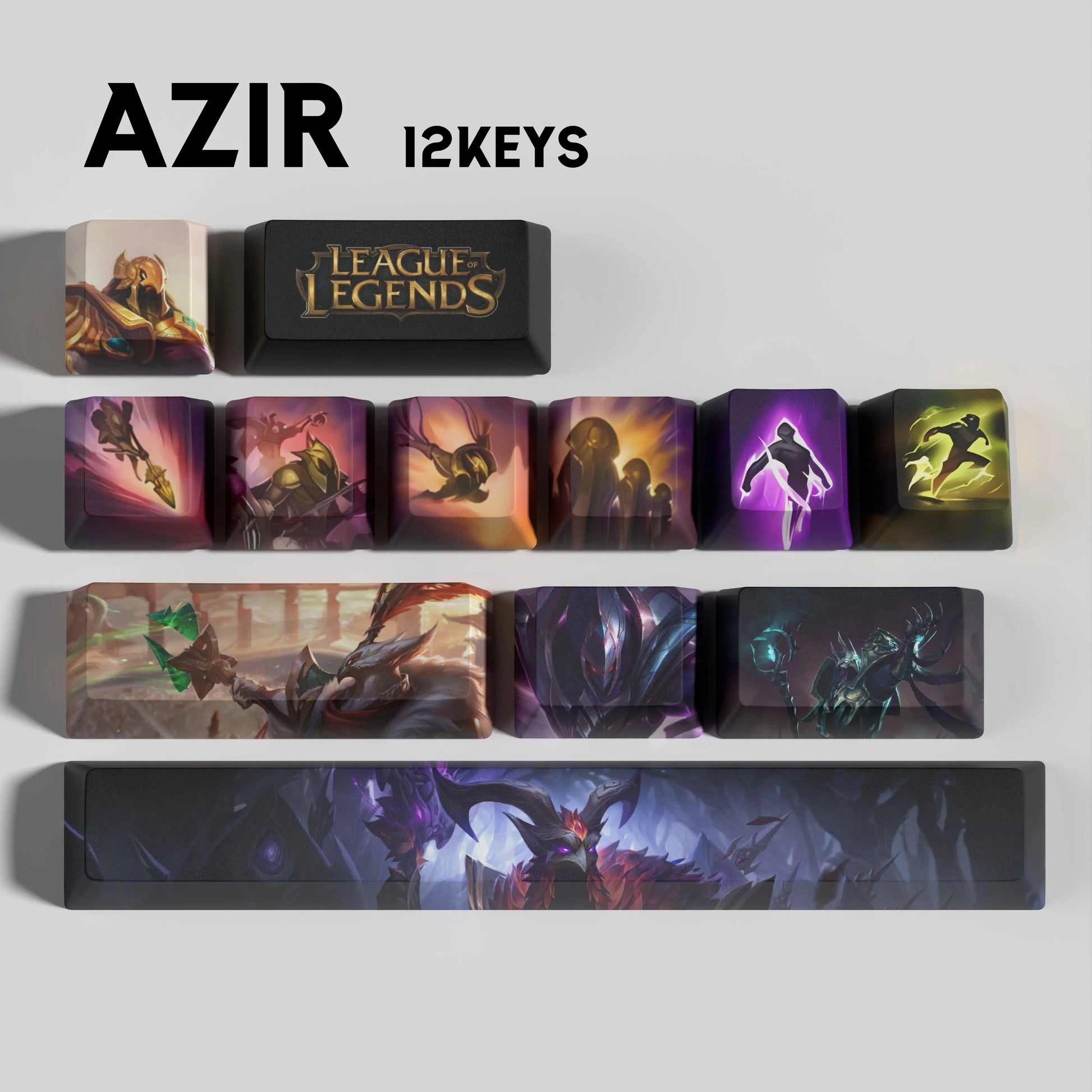 SPECIAL EDITION Fan-Made Azir KEYCAPS