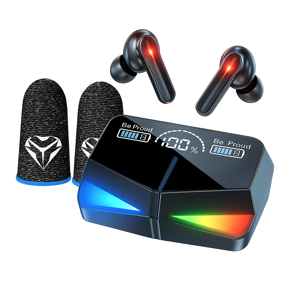 Mobile Gaming Pro Earbuds – Zero Delay, Pro Sound + Mic