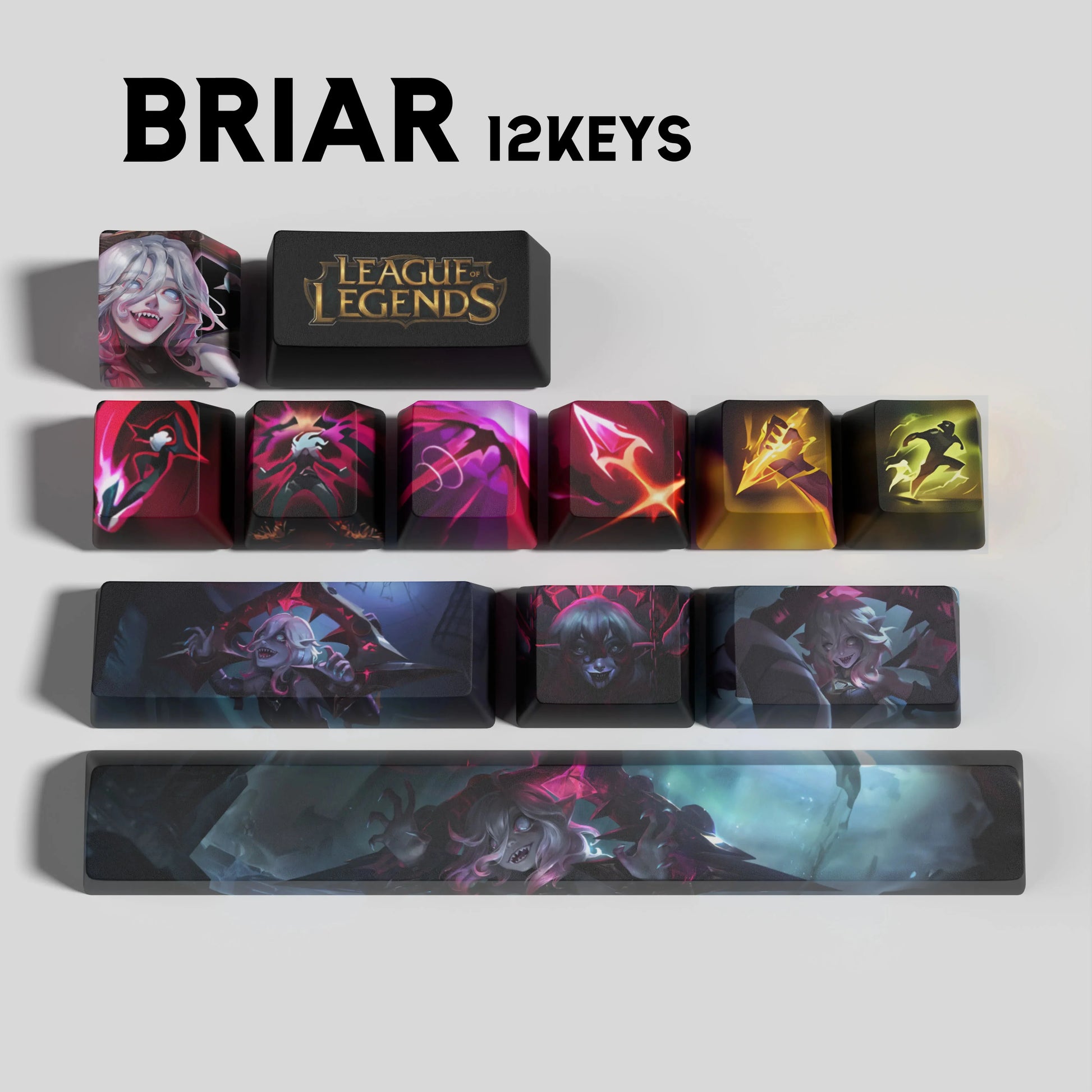 SPECIAL EDITION Fan-Made Briar KEYCAPS – 30, 14, 12 keys
