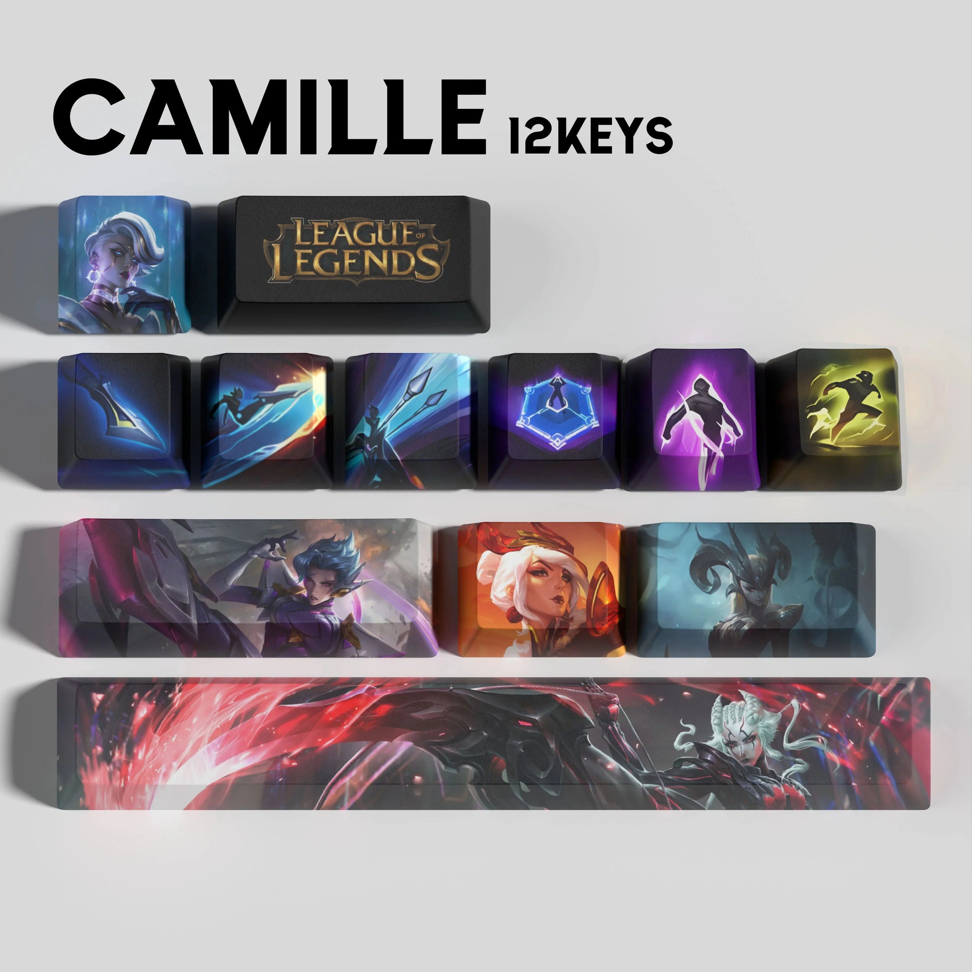 SPECIAL EDITION Fan-Made Camille KEYCAPS