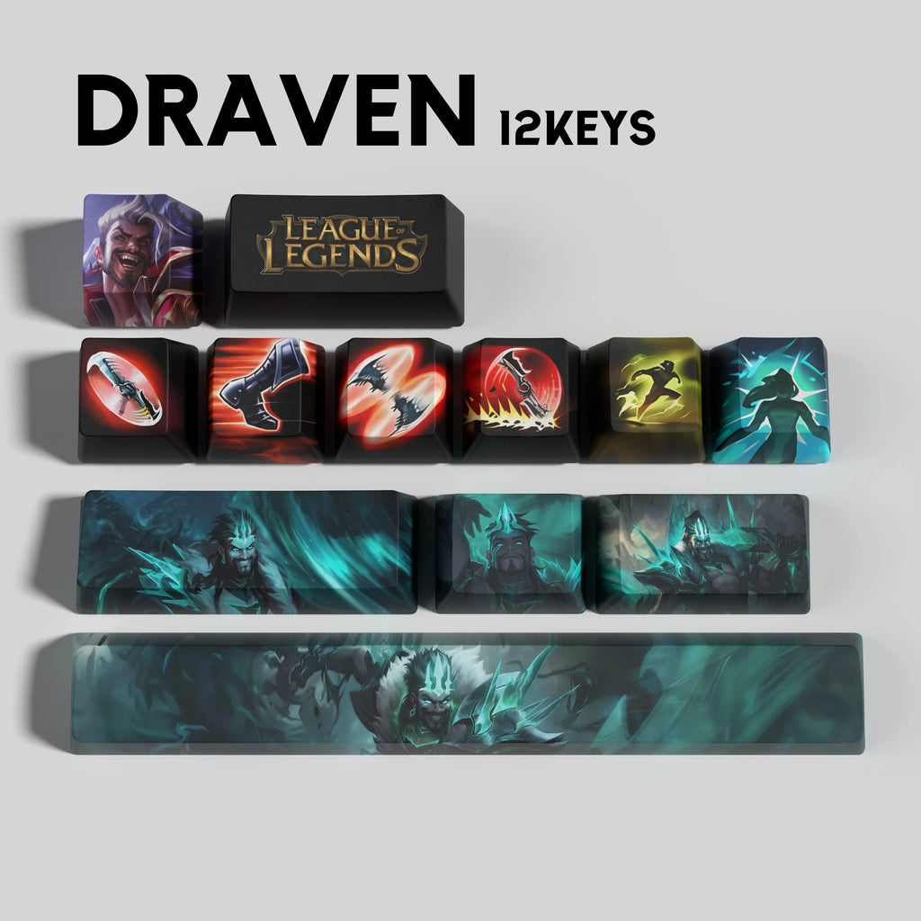 SPECIAL EDITION Fan-Made Draven KEYCAPS