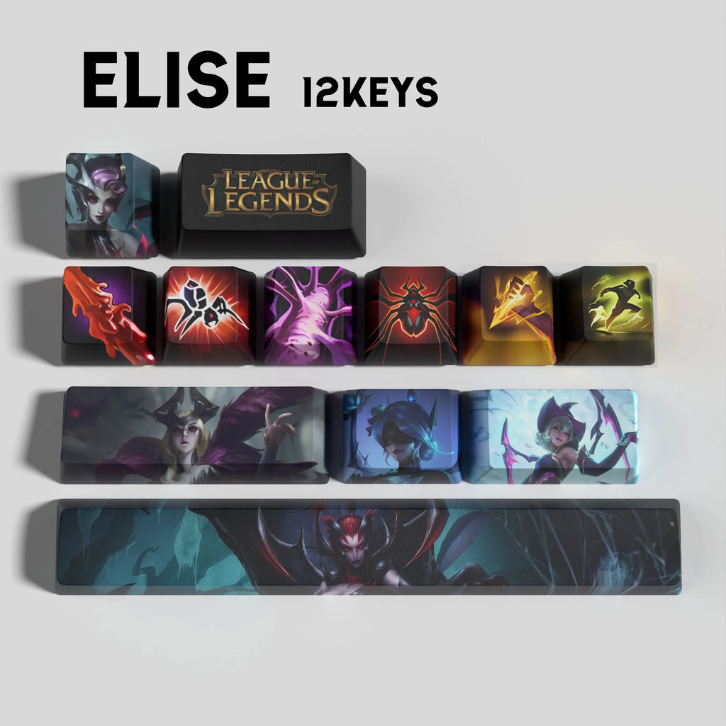 SPECIAL EDITION Fan-Made Elise KEYCAPS