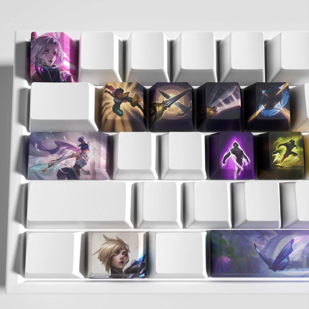 SPECIAL EDITION Fan-Made Fiora KEYCAPS
