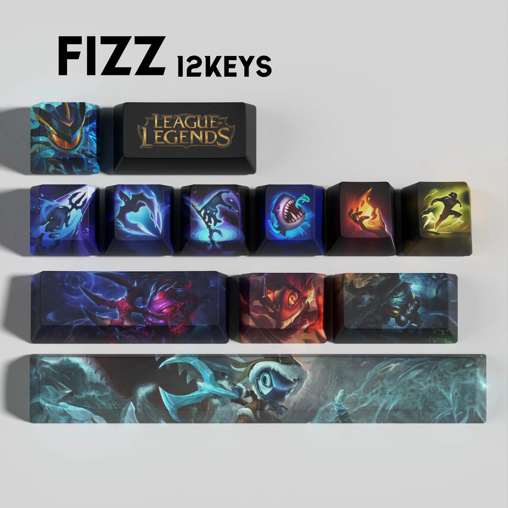 SPECIAL EDITION Fan-Made Fizz KEYCAPS