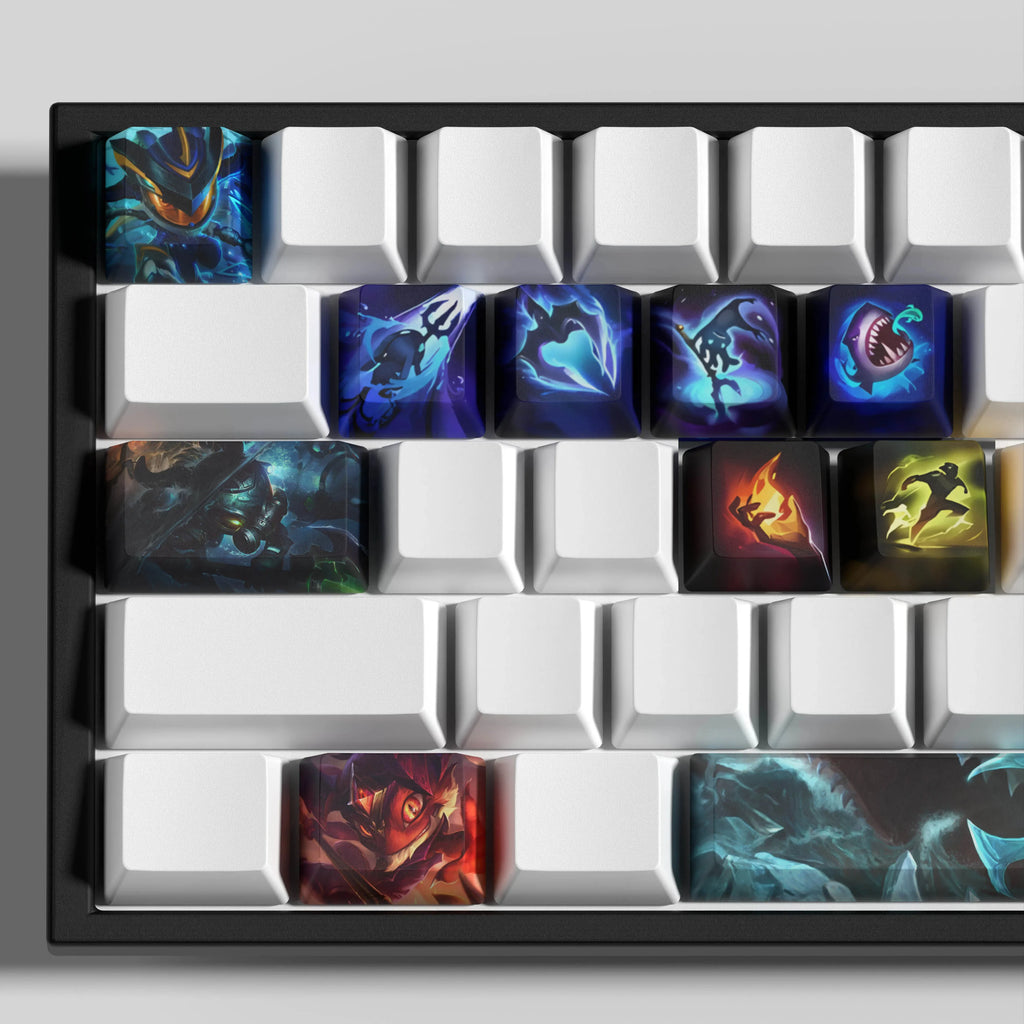 SPECIAL EDITION Fan-Made Fizz KEYCAPS