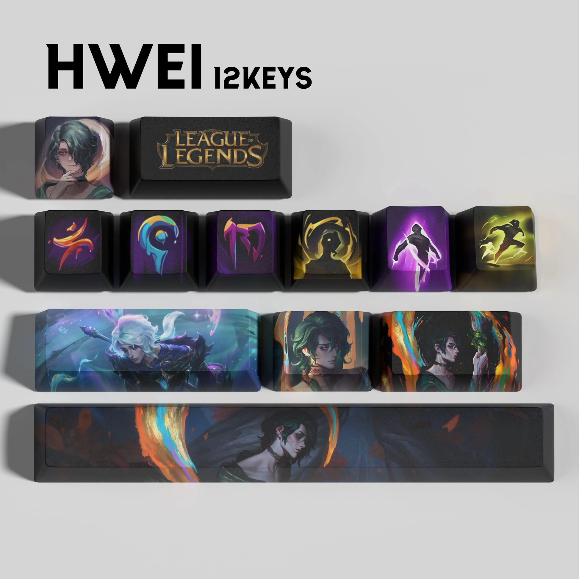 SPECIAL EDITION Fan-Made Hwei KEYCAPS