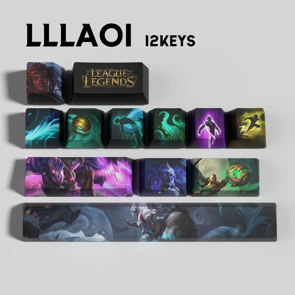 SPECIAL EDITION Fan-Made Illaoi  KEYCAPS