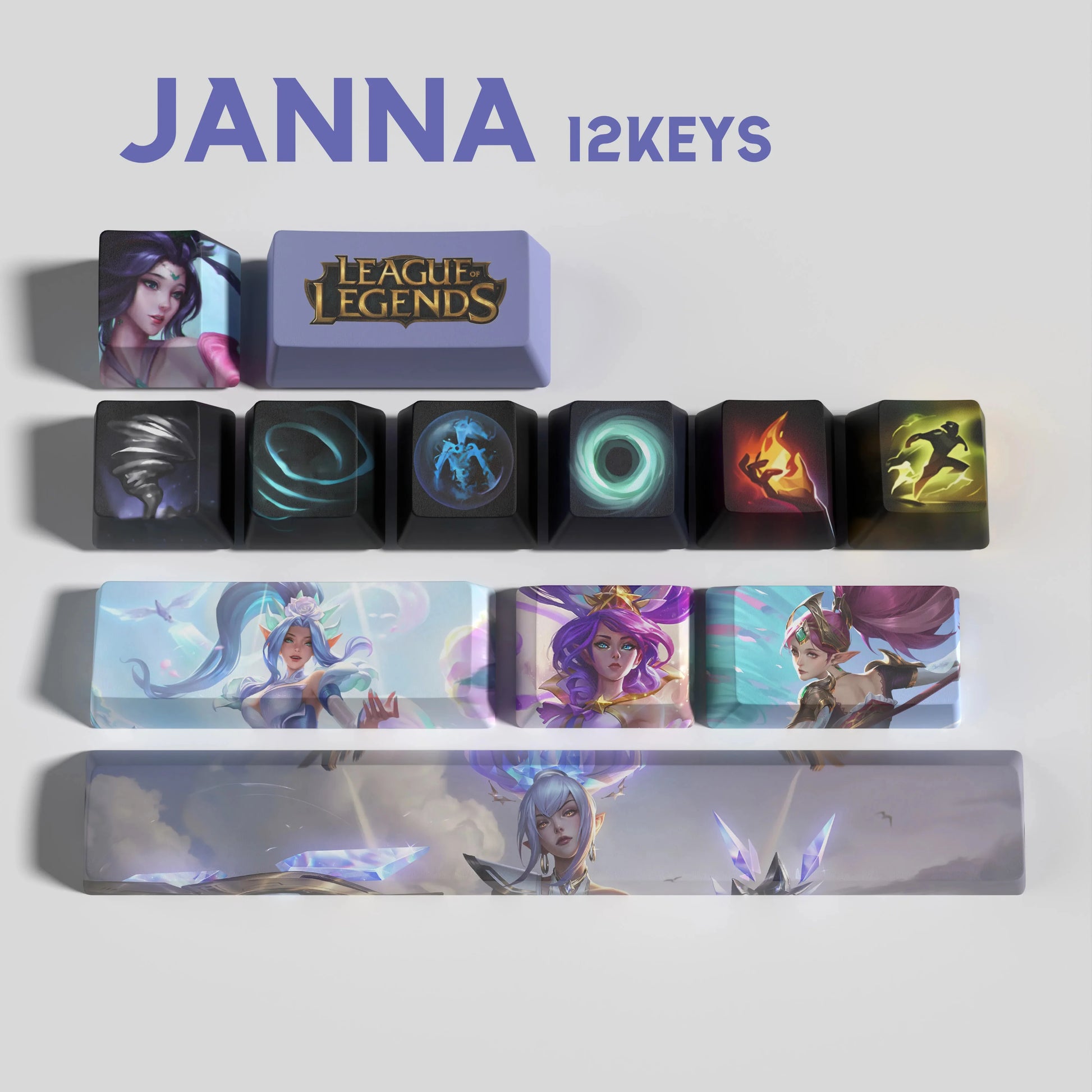 SPECIAL EDITION Fan-Made Janna KEYCAPS