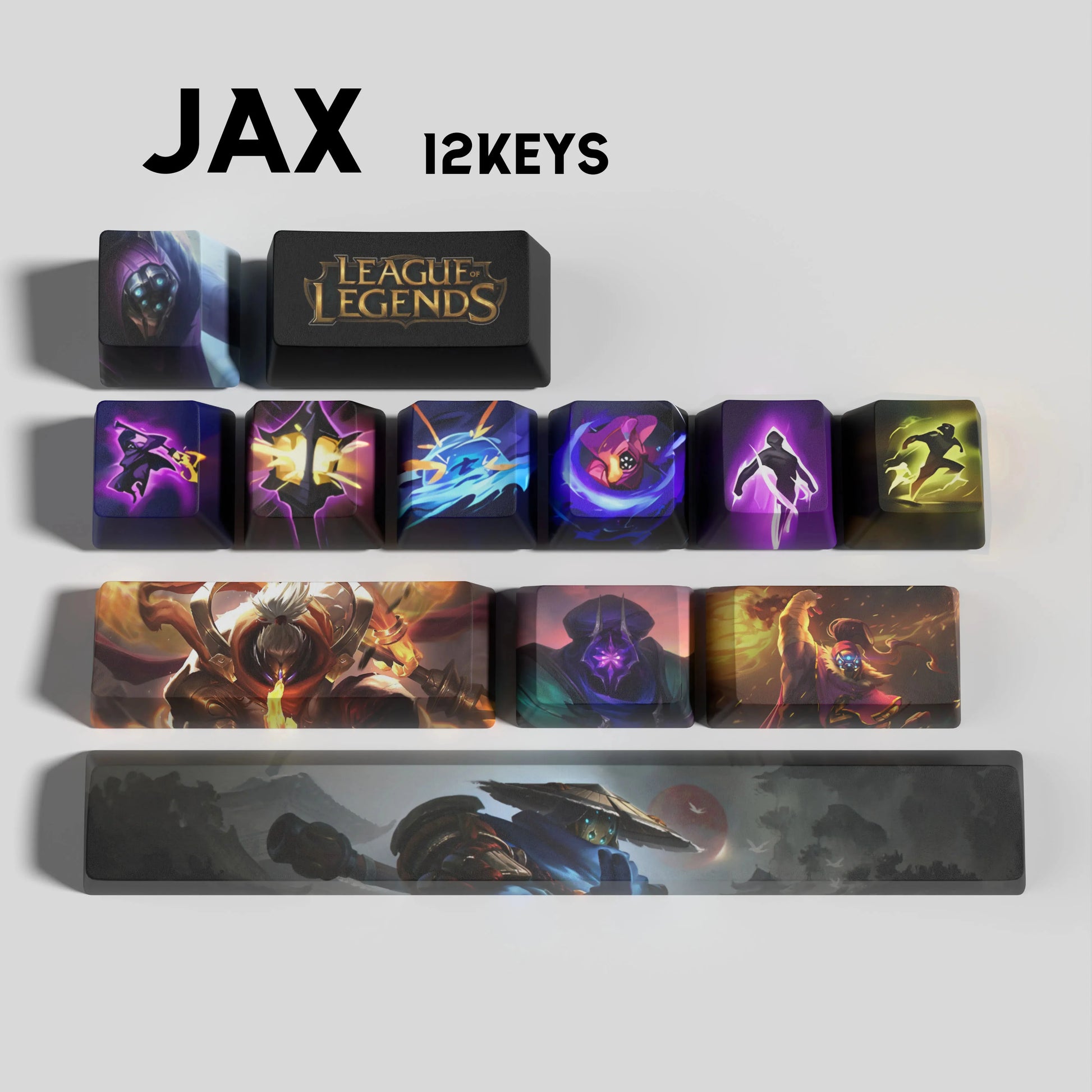 SPECIAL EDITION Fan-Made Jax KEYCAPS