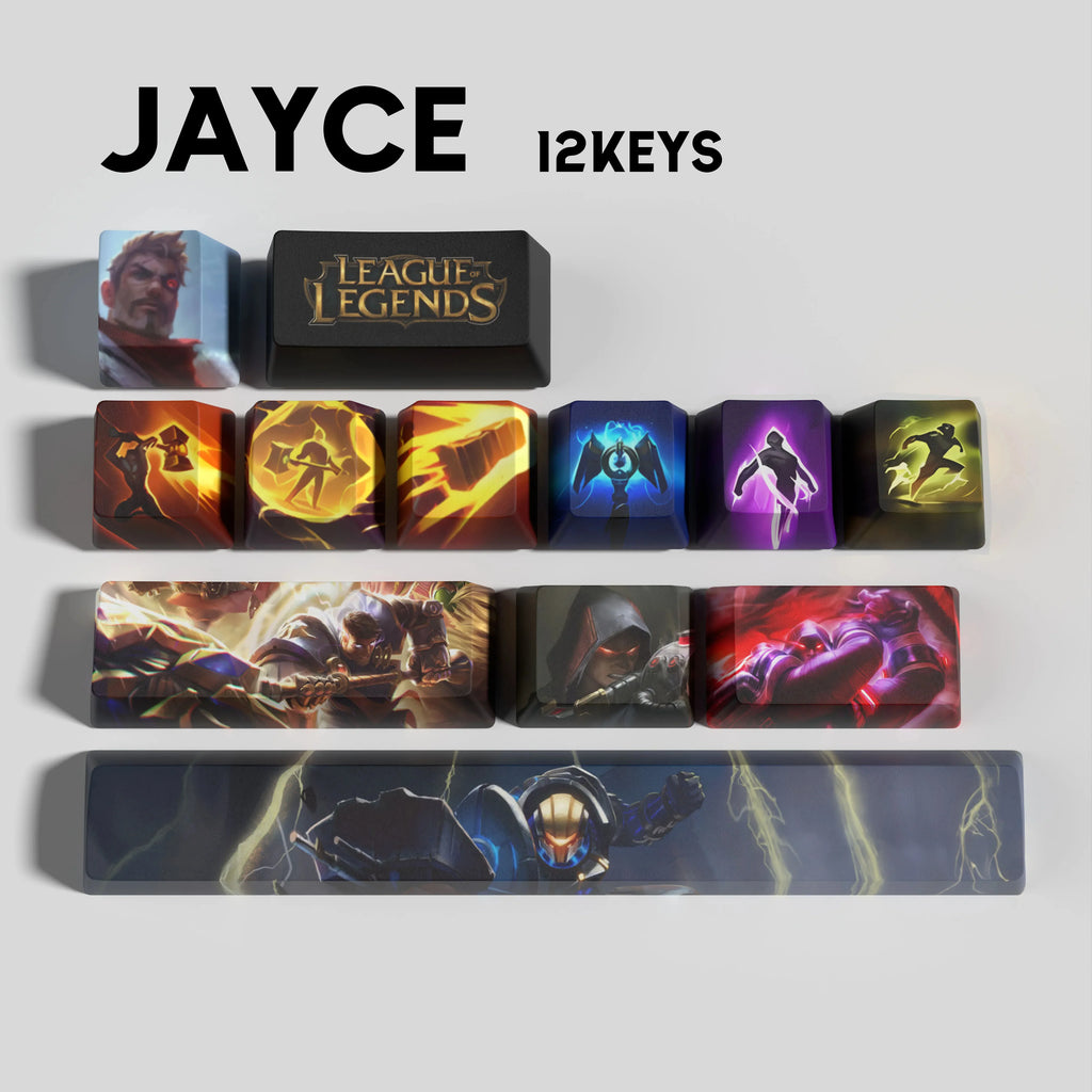 SPECIAL EDITION Fan-Made Jayce KEYCAPS