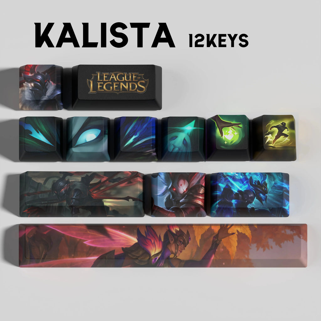 SPECIAL EDITION Fan-Made Kalista KEYCAPS