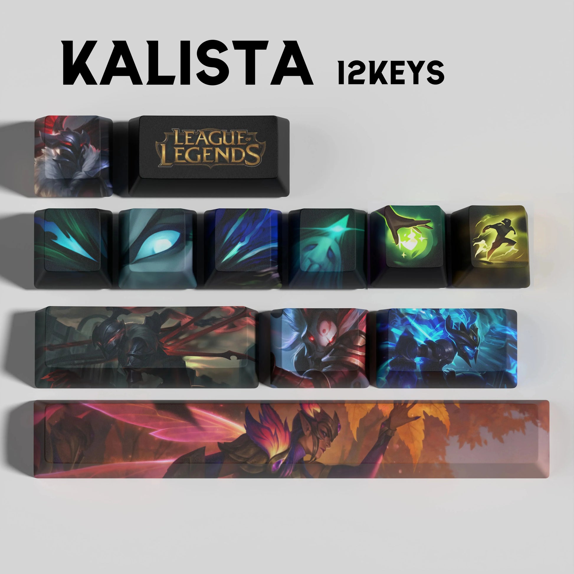 SPECIAL EDITION Fan-Made Kalista KEYCAPS