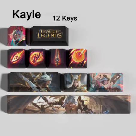 SPECIAL EDITION Fan-Made Kayle KEYCAPS