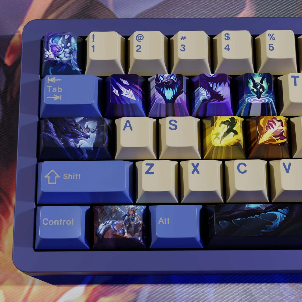 SPECIAL EDITION Fan-Made Kindred KEYCAPS