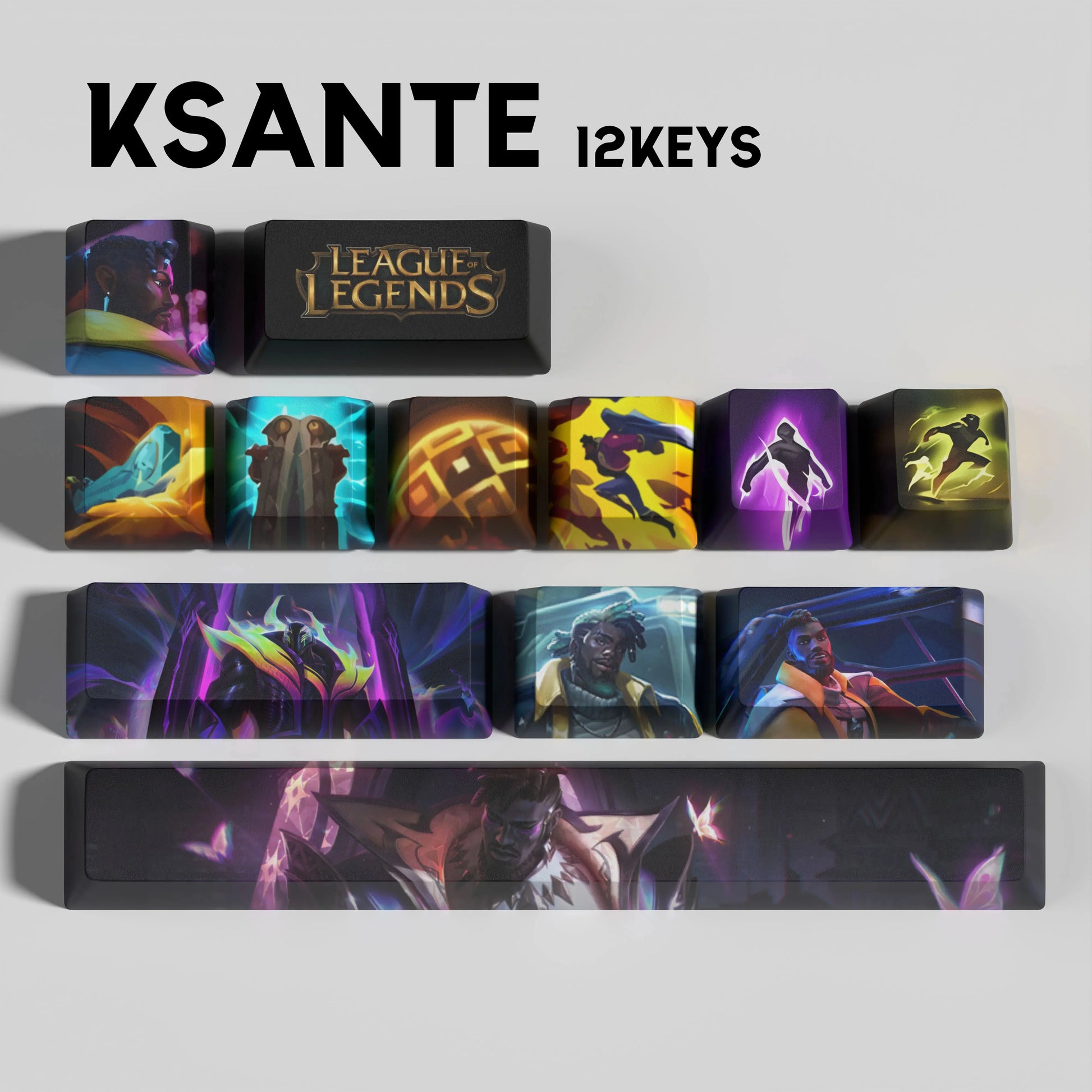 SPECIAL EDITION Fan-Made Ksante KEYCAPS