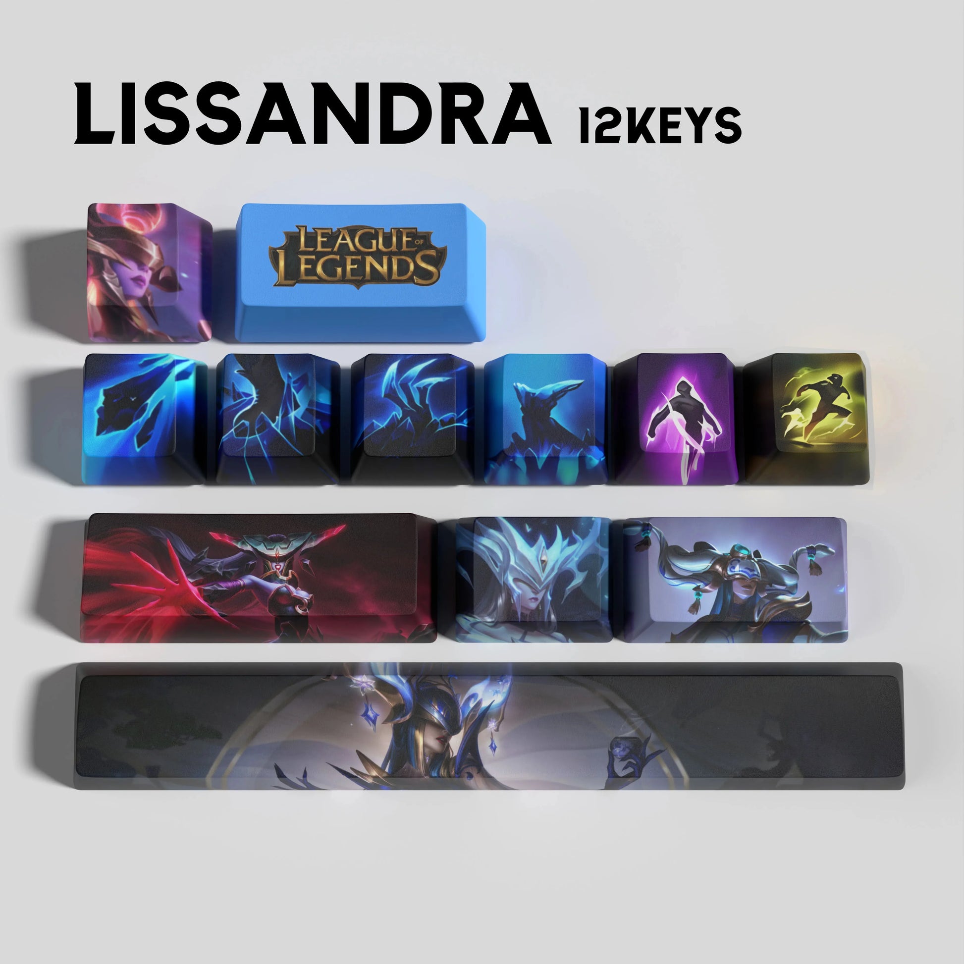 SPECIAL EDITION Fan-Made Lissandra KEYCAPS