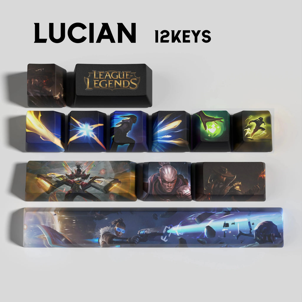 SPECIAL EDITION Fan-Made Lucian KEYCAPS