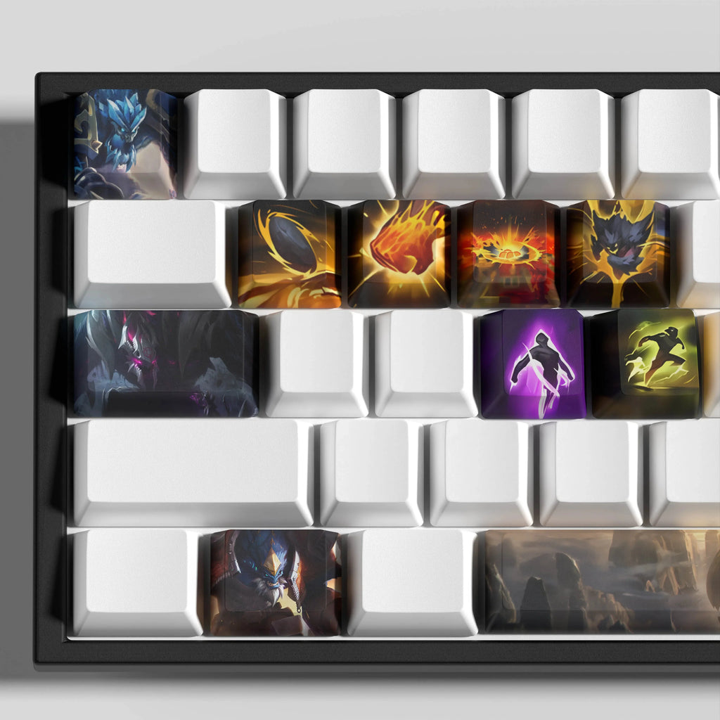 SPECIAL EDITION Fan-Made Malphite KEYCAPS