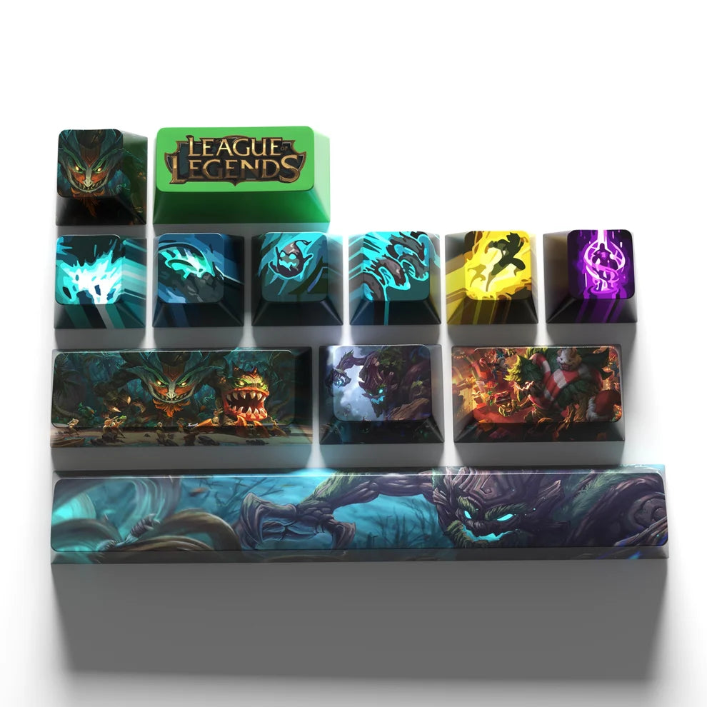 SPECIAL EDITION Fan-Made Maokai KEYCAPS