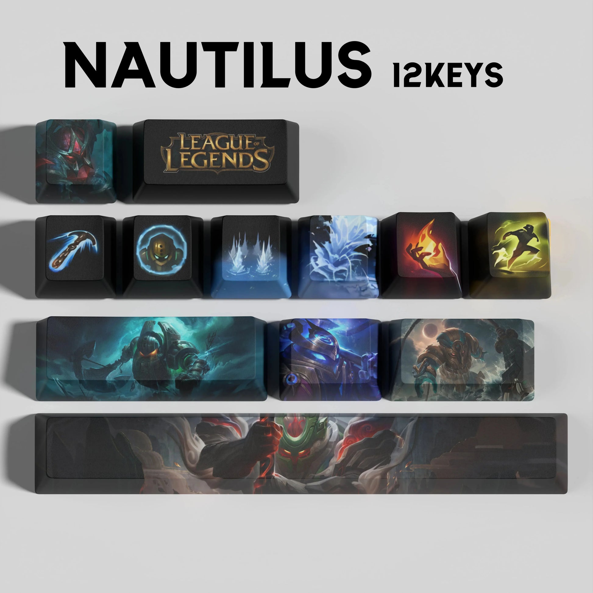 SPECIAL EDITION Fan-Made Nautilus KEYCAPS