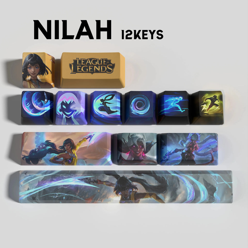 SPECIAL EDITION Fan-Made Nilah KEYCAPS