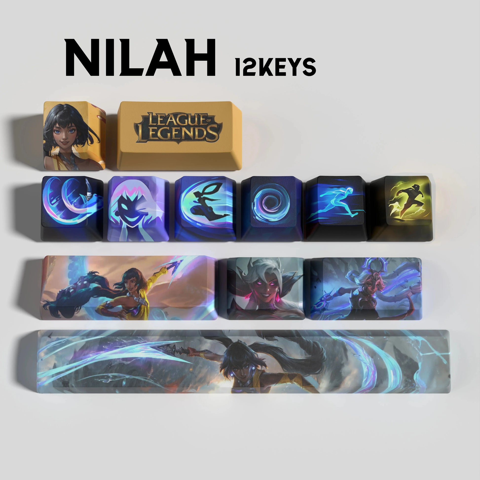SPECIAL EDITION Fan-Made Nilah KEYCAPS