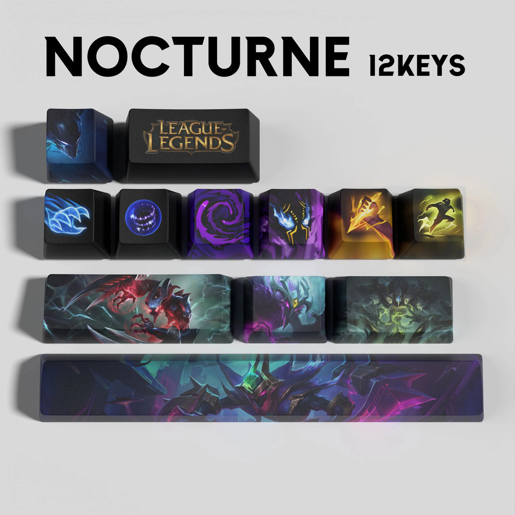 SPECIAL EDITION Fan-Made Nocturne KEYCAPS
