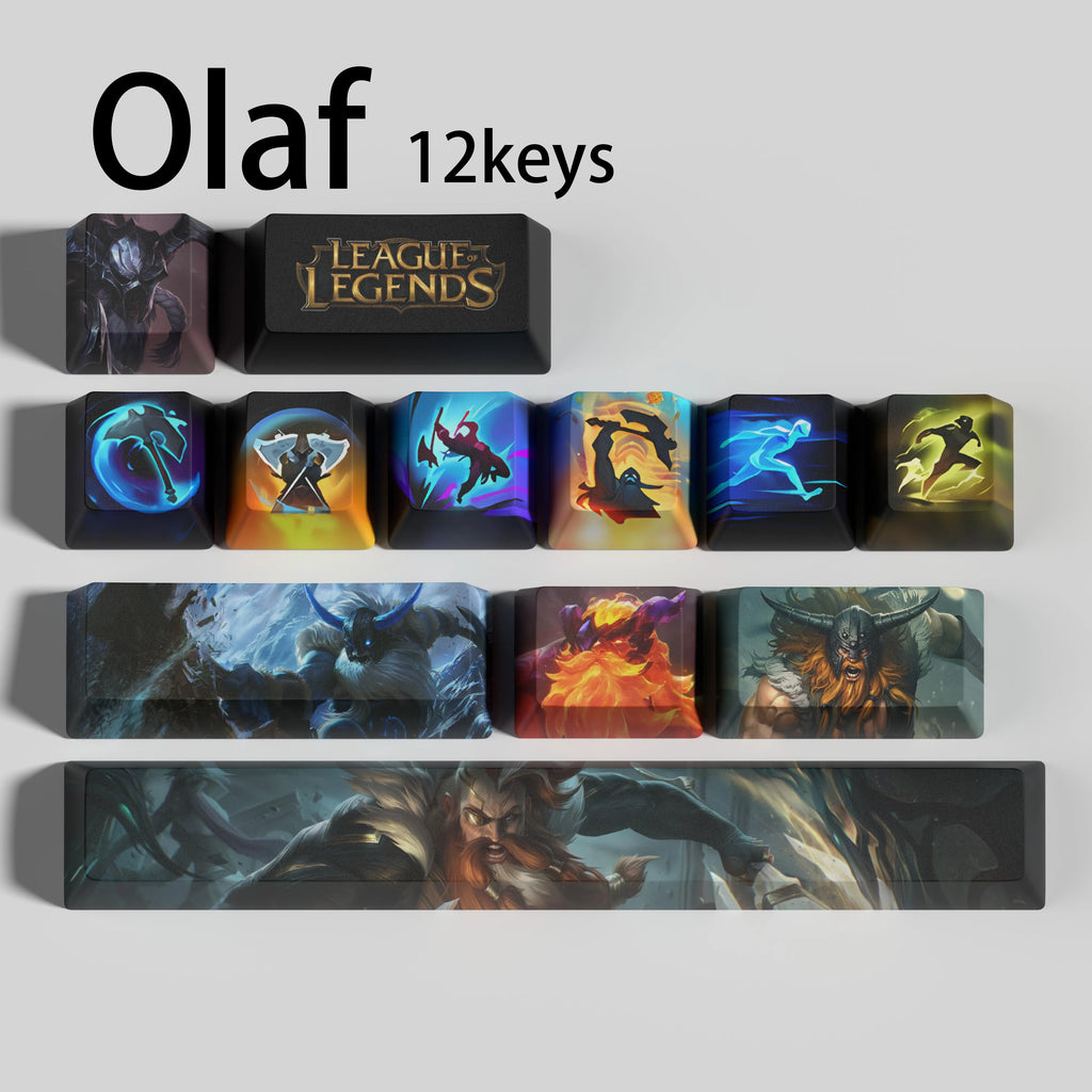 SPECIAL EDITION Fan-Made Olaf KEYCAPS