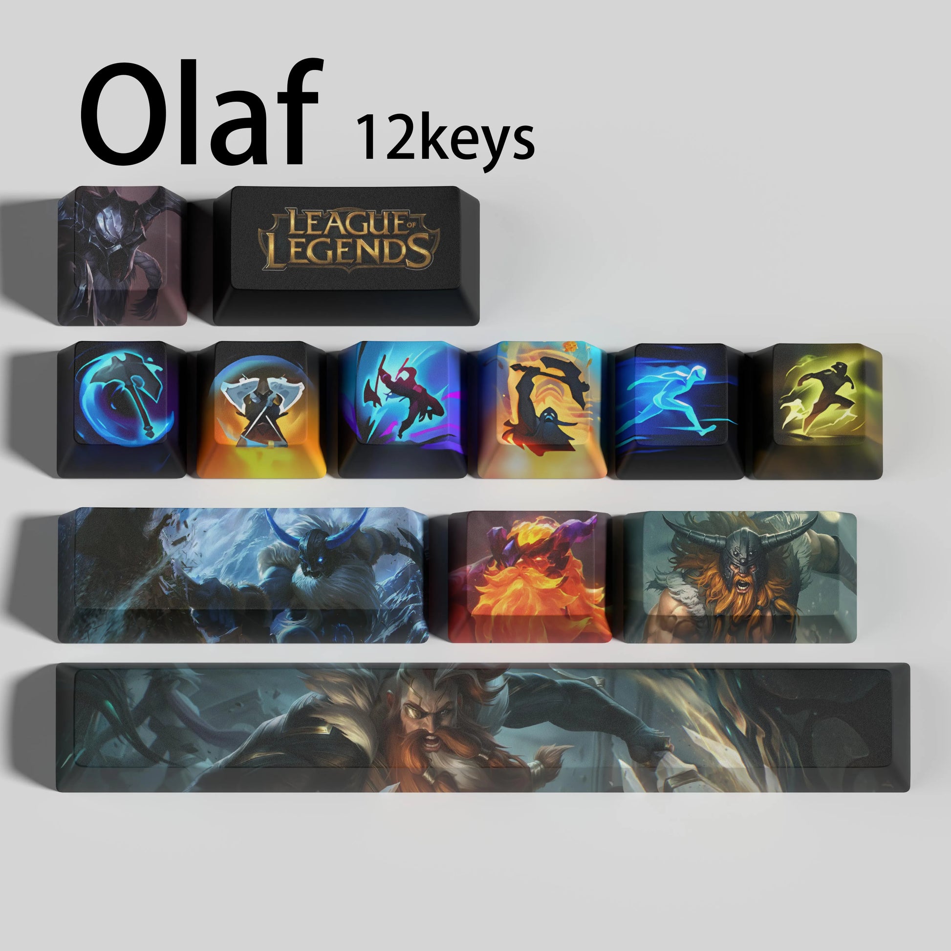 SPECIAL EDITION Fan-Made Olaf KEYCAPS