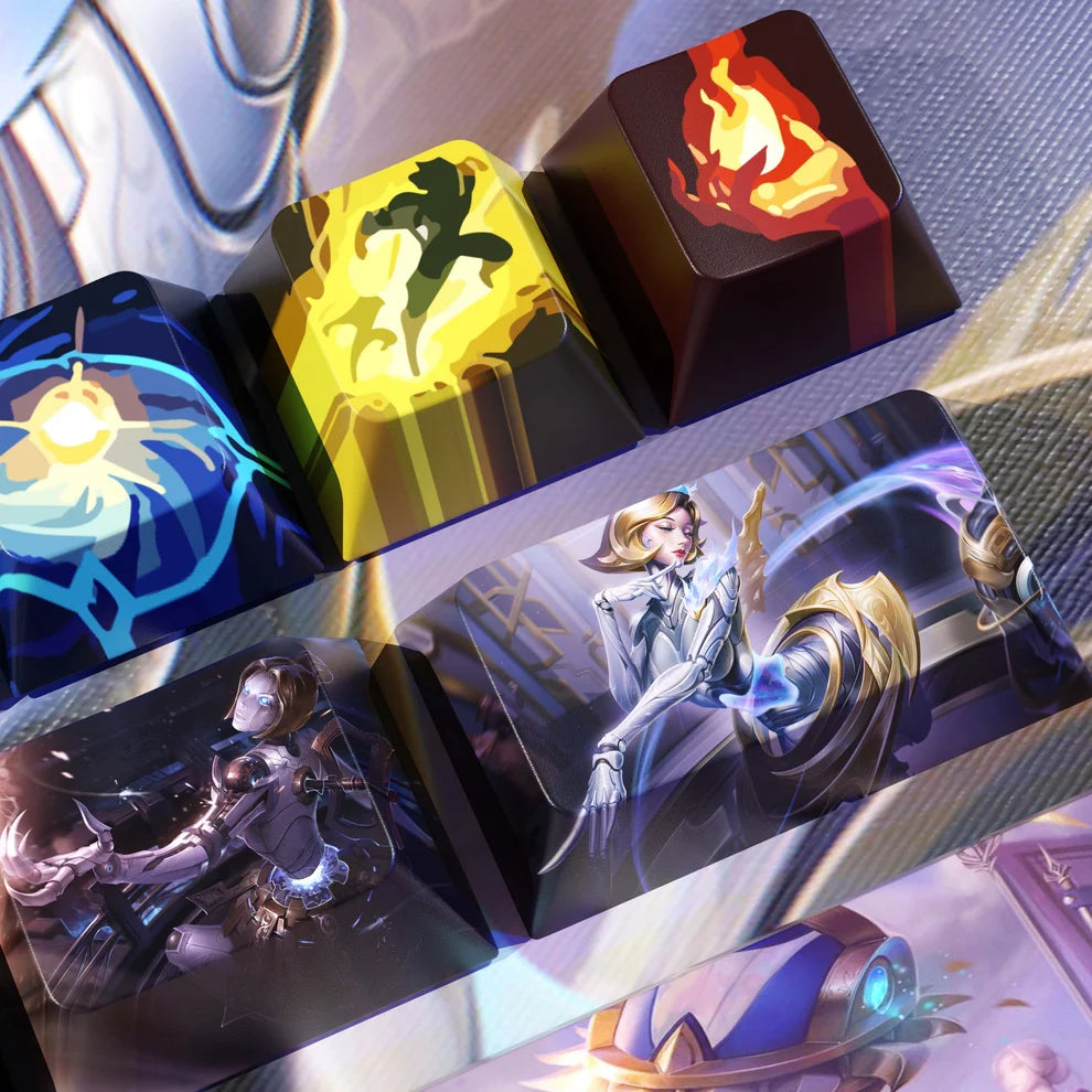 SPECIAL EDITION Fan-Made Orianna KEYCAPS