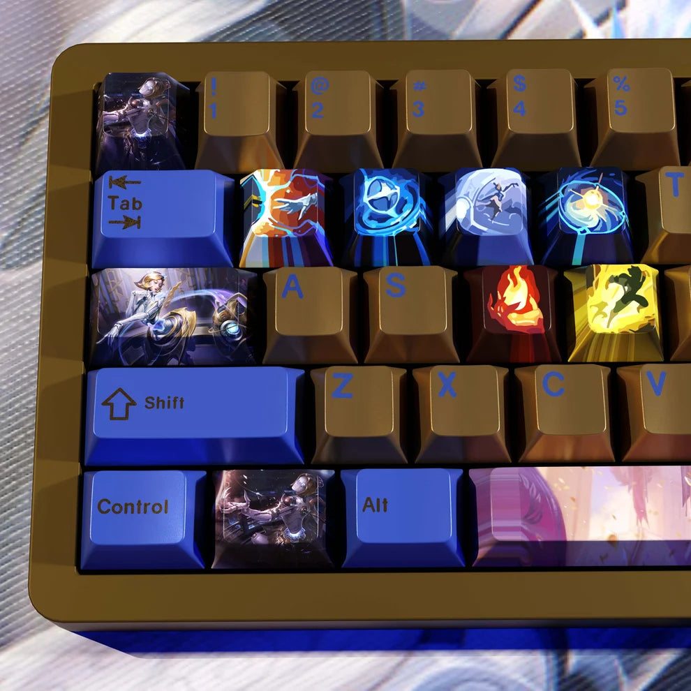 SPECIAL EDITION Fan-Made Orianna KEYCAPS