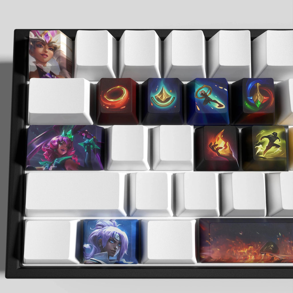 SPECIAL EDITION Fan-Made Qiyana KEYCAPS