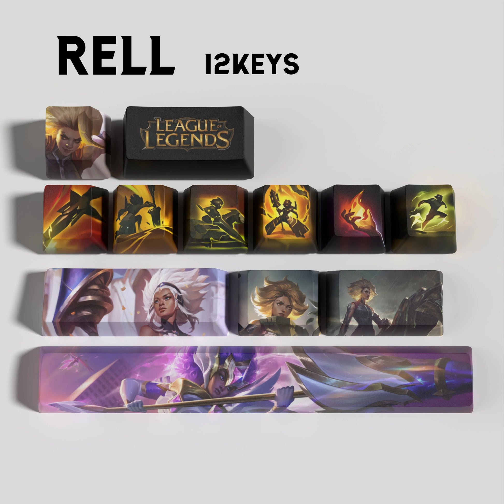 SPECIAL EDITION Fan-Made Rell KEYCAPS