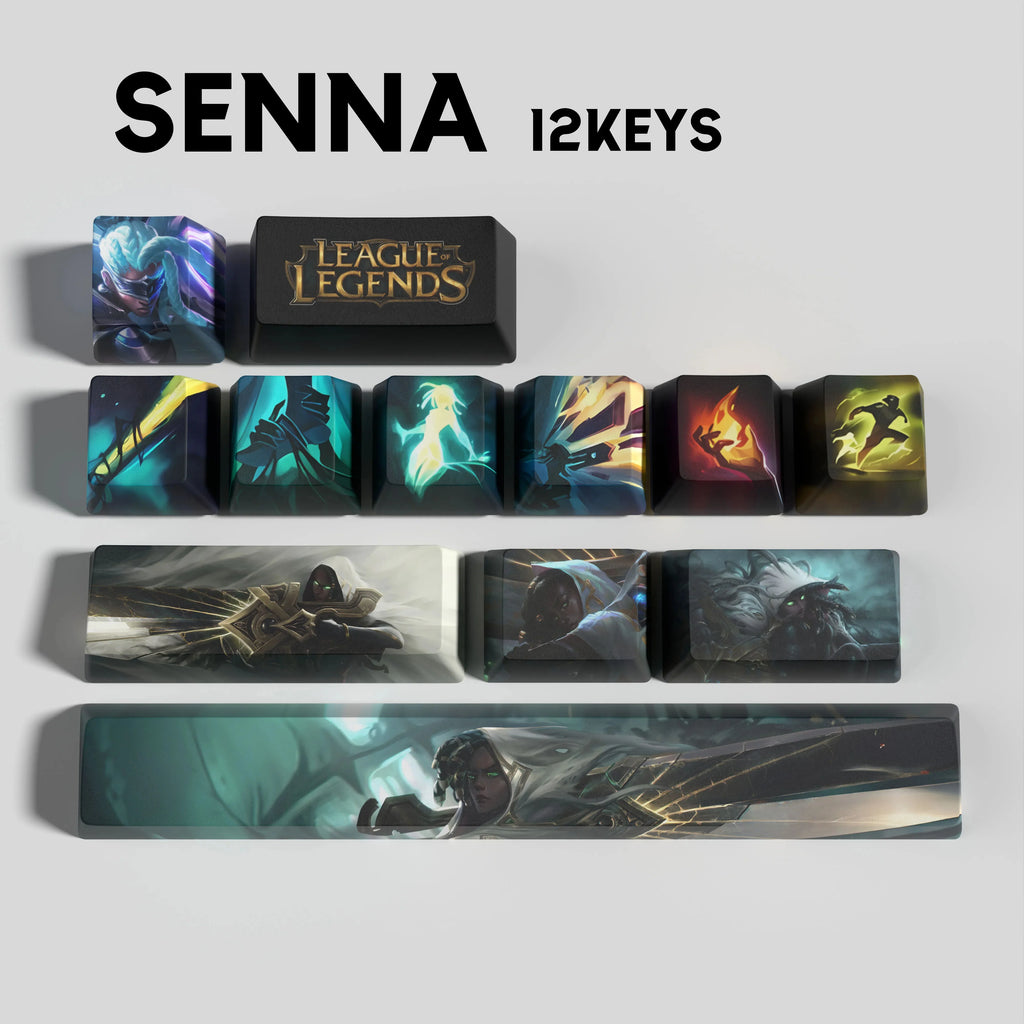 SPECIAL EDITION Fan-Made Senna KEYCAPS
