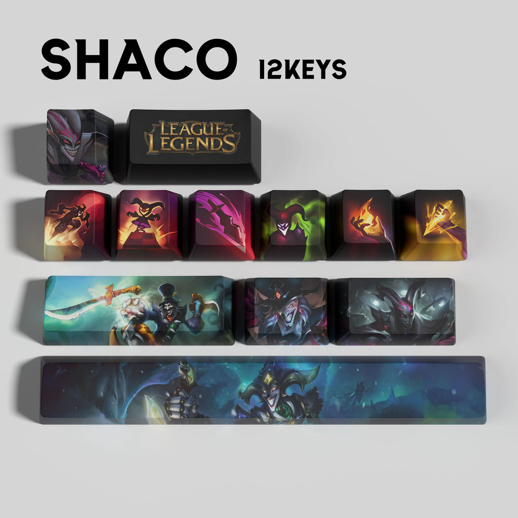 SPECIAL EDITION Fan-Made Shaco KEYCAPS