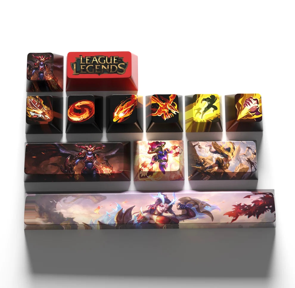 SPECIAL EDITION Fan-Made Shyvana KEYCAPS