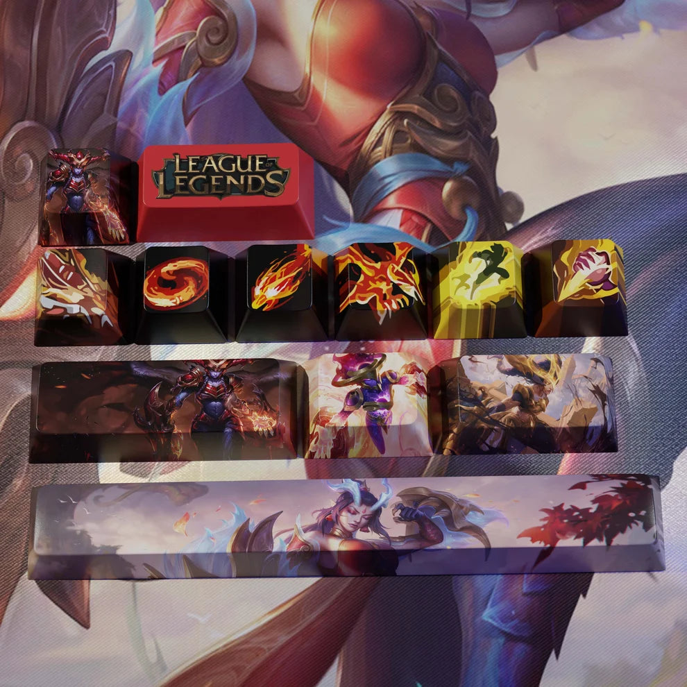 SPECIAL EDITION Fan-Made Shyvana KEYCAPS