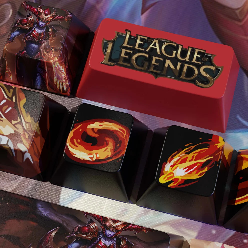 SPECIAL EDITION Fan-Made Shyvana KEYCAPS
