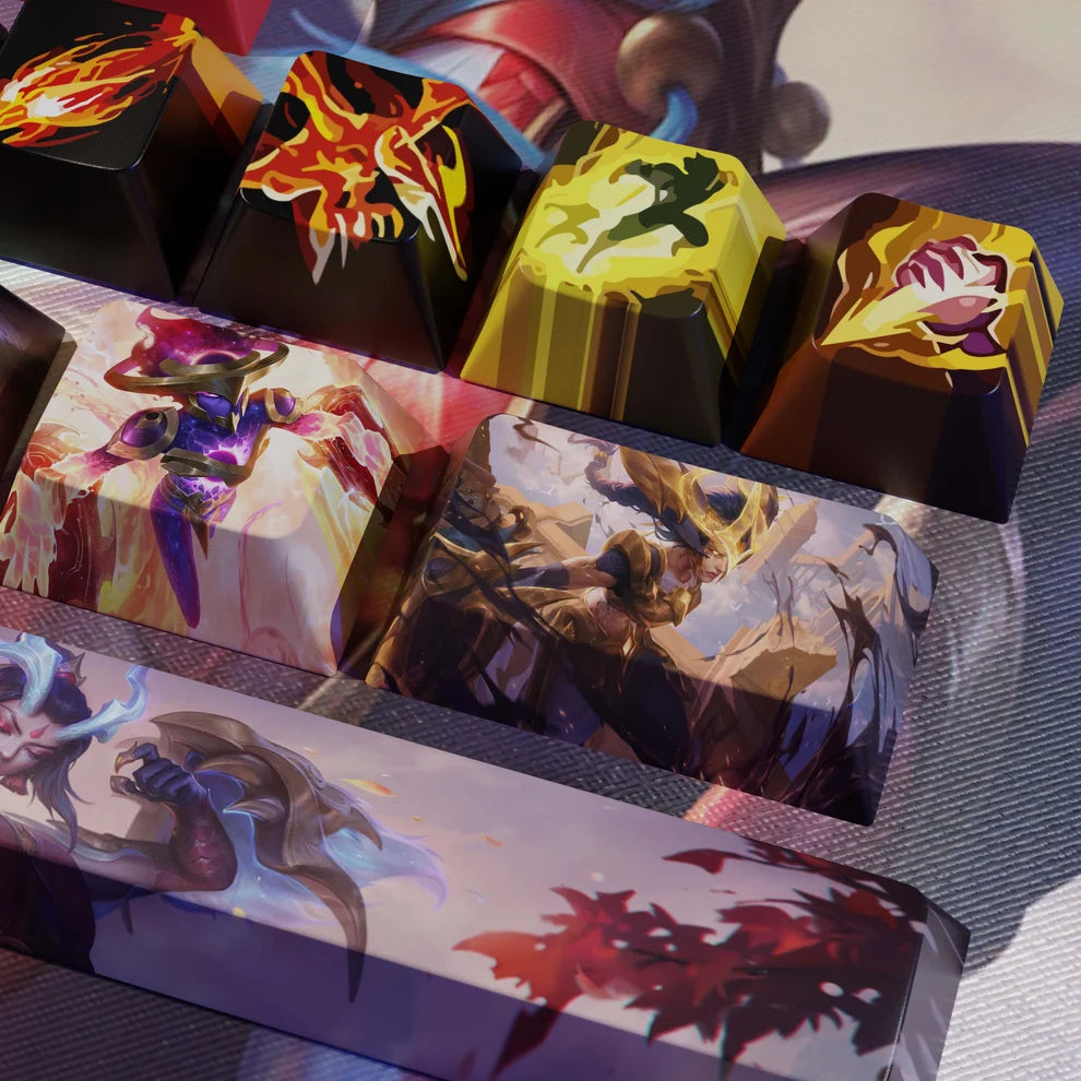 SPECIAL EDITION Fan-Made Shyvana KEYCAPS