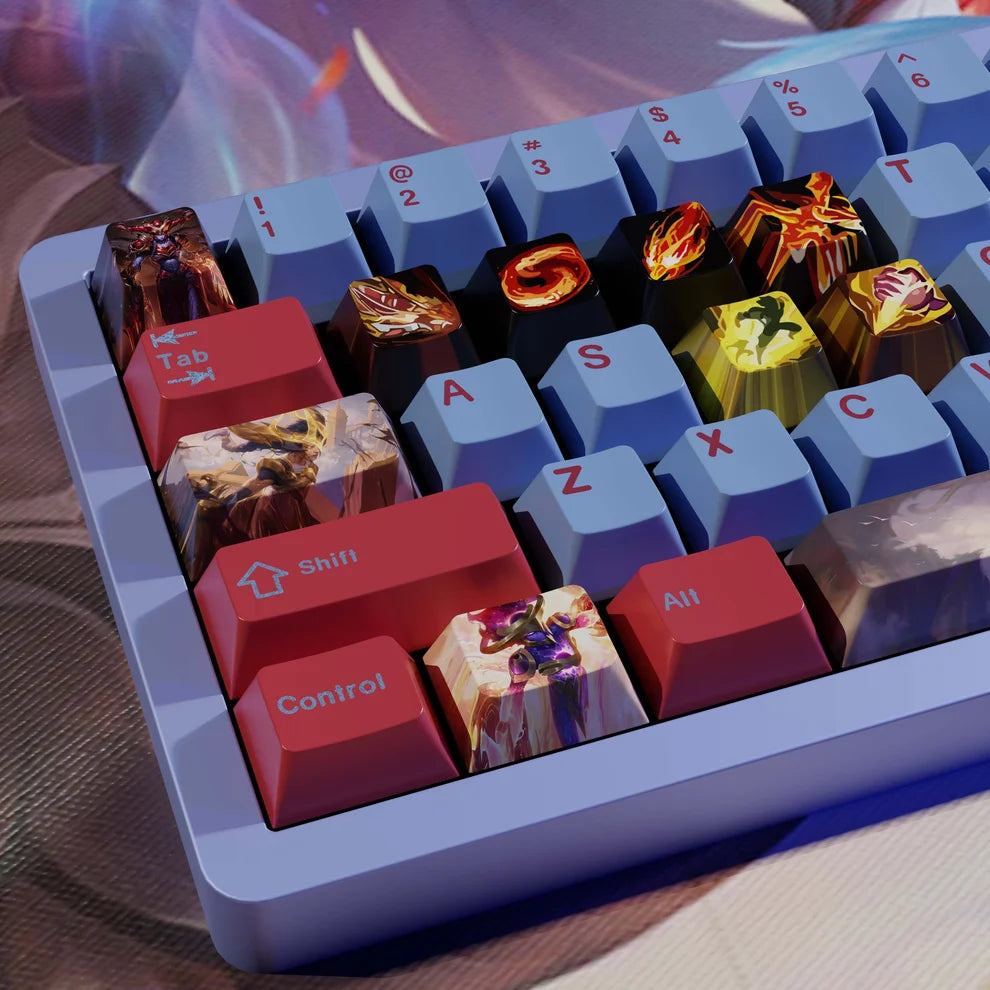 SPECIAL EDITION Fan-Made Shyvana KEYCAPS