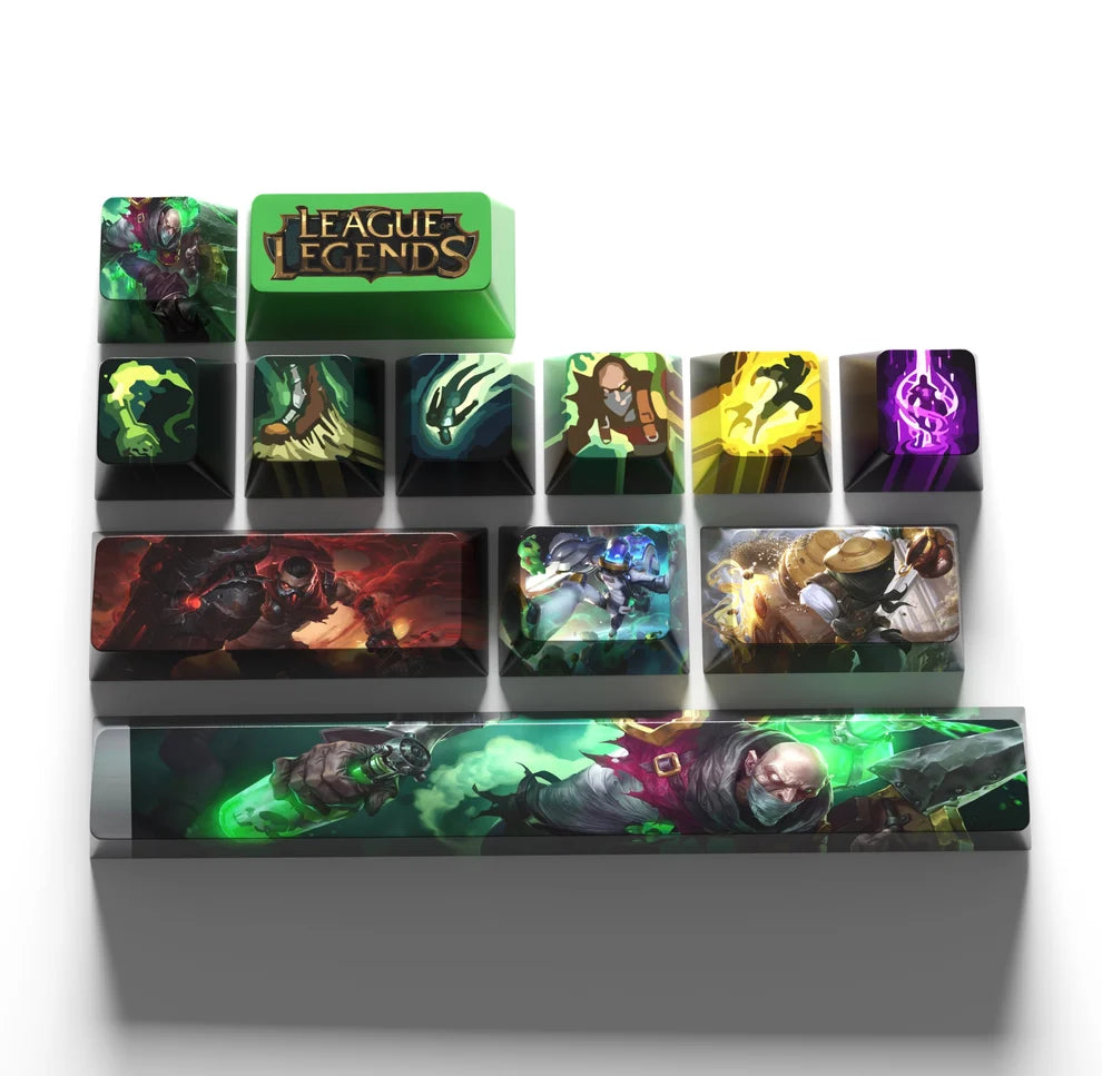 SPECIAL EDITION Fan-Made Singed KEYCAPS