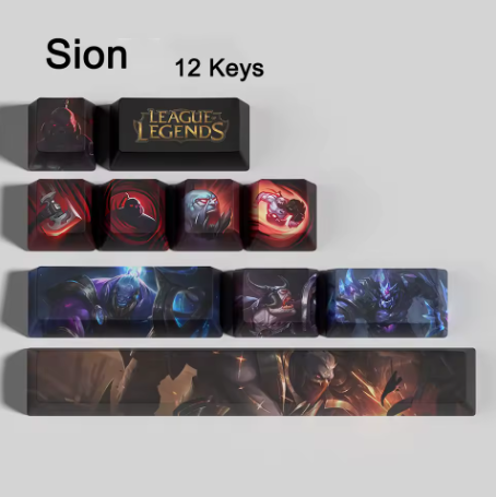 SPECIAL EDITION Fan-Made Sion KEYCAPS