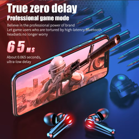 Mobile Gaming Pro Earbuds – Zero Delay, Pro Sound + Mic