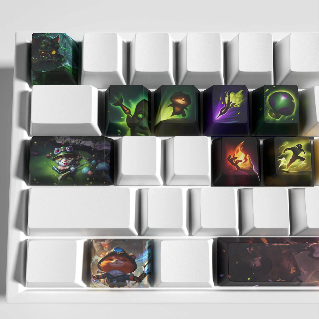 SPECIAL EDITION Fan-Made Teemo KEYCAPS